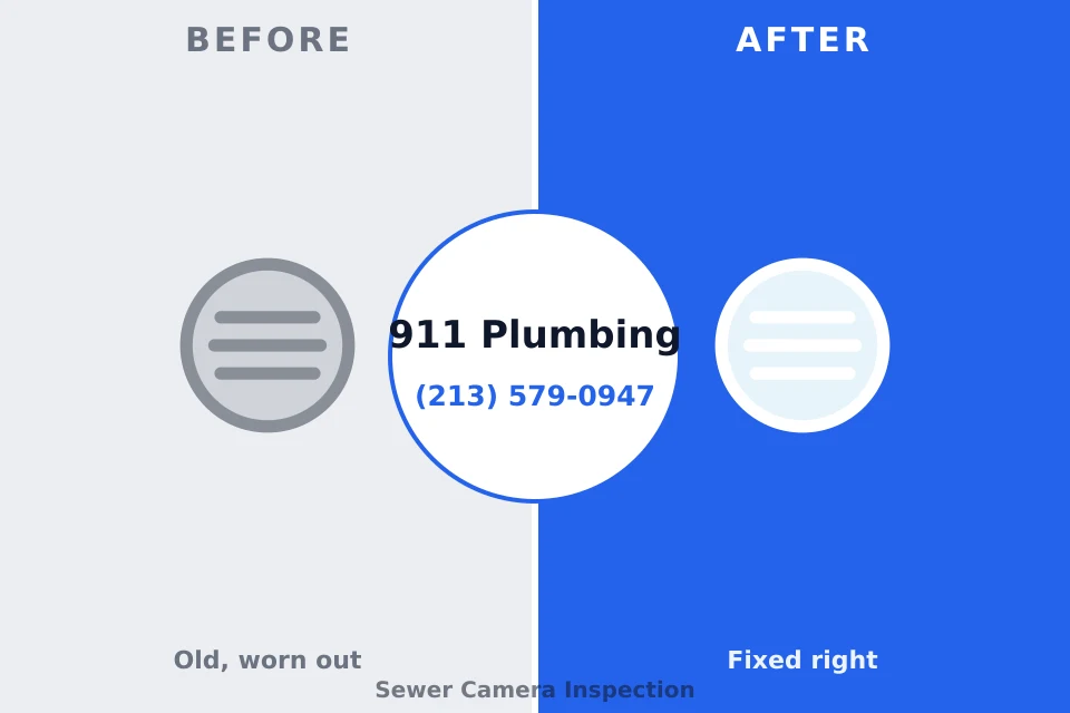 Before and after: plumbing company Fenton, MI